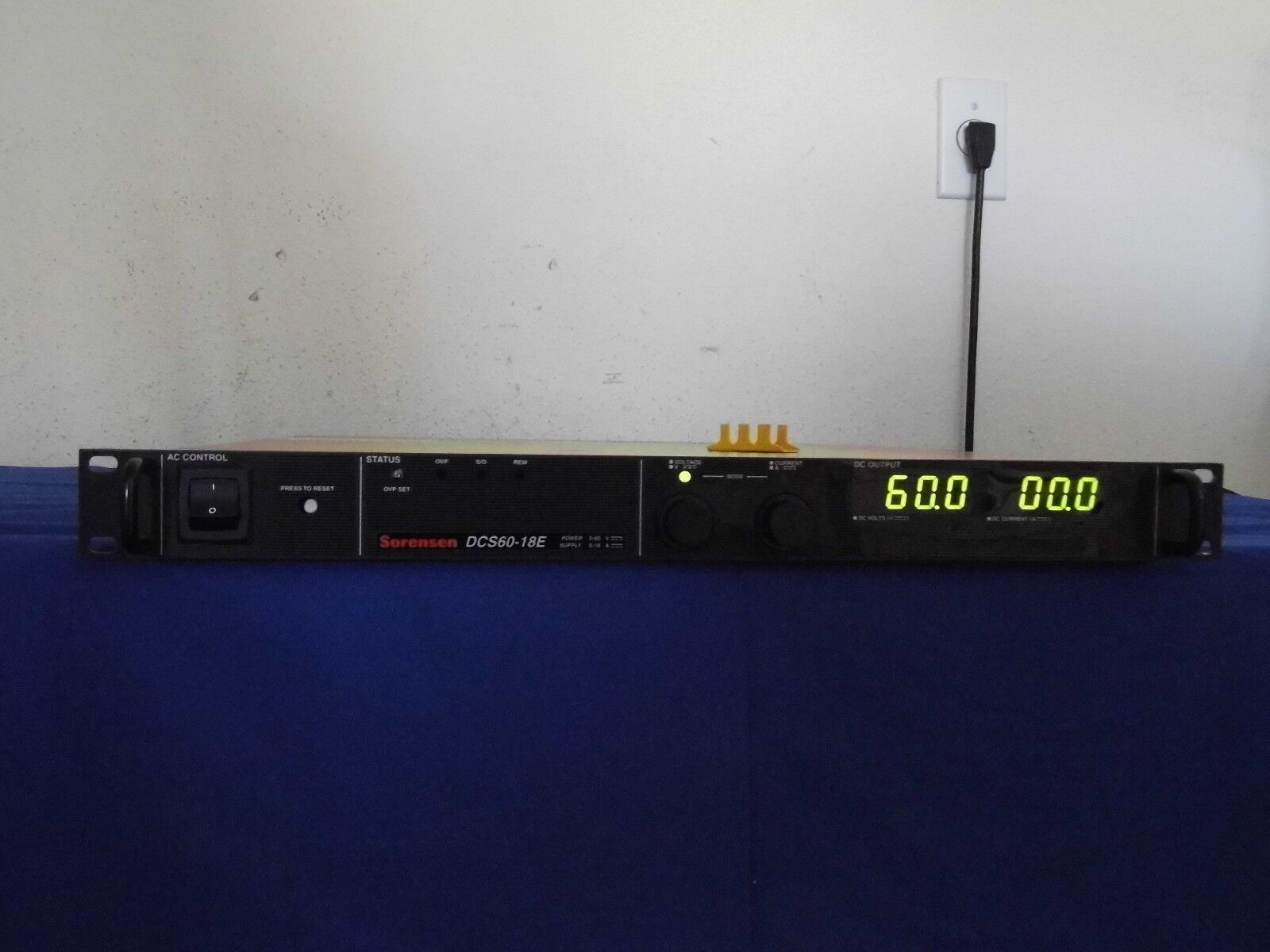 Sorensen DCS60-18E M9C DC Power Supply 90 day warranty (15 in stock) Sorensen DCS60-18E M9C DC Power Supply 90 day warranty (15 in stock)